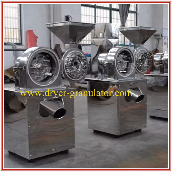 Food Grade GMP Stainless Steel Grinder for Black Pepper, Icing Sugar, Spice, Salt, Chemical, Medicine, Herb, Cereal, Resin, Herbicide