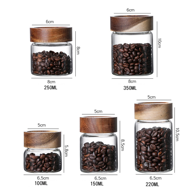 High Quality Multifunction Glass Container Food Storage Sealed Jar Tank