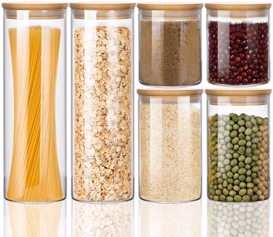 High Quality Multifunction Glass Container Food Storage Sealed Jar Tank